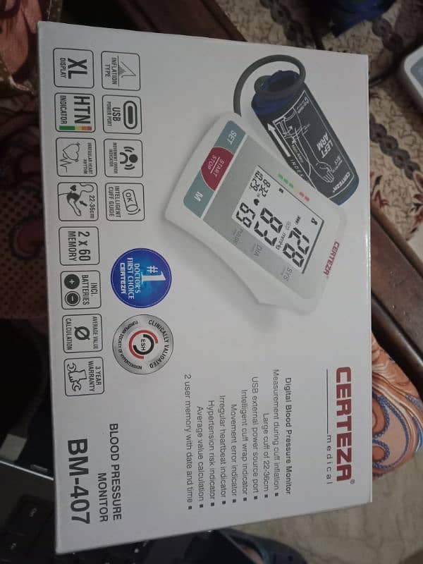 Certeza Blood Pressure and Heart Beat Monitor 0