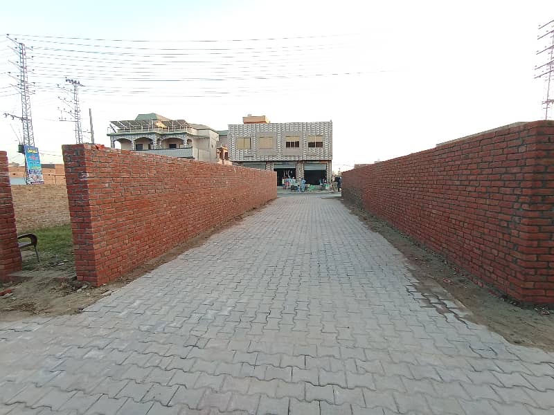 7 Marla Commercial Plot Available For Sale Opposite Pak Fan University Road , City Gujrat 14