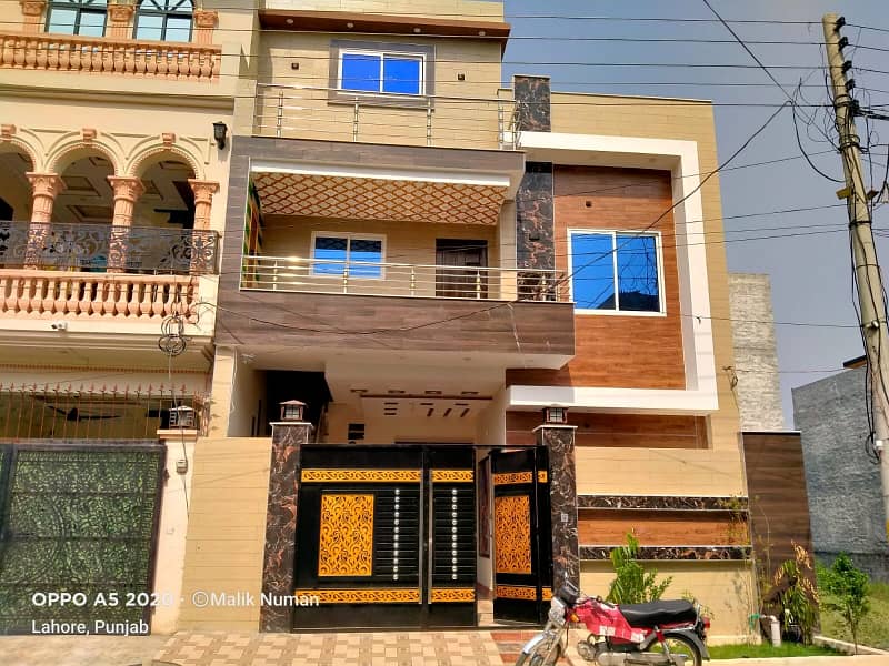 5 Marla Brand New House for sale in Al Ahmad garden housing society prime location 0