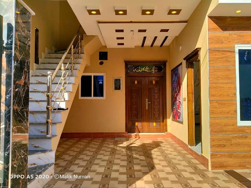 5 Marla Brand New House for sale in Al Ahmad garden housing society prime location 1