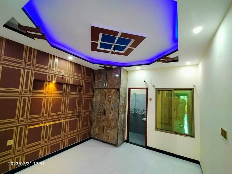 5 Marla double storey Facing park house for sale in Al Ahmad garden housing society 10