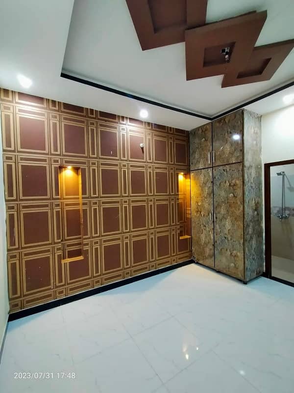 5 Marla double storey Facing park house for sale in Al Ahmad garden housing society 13