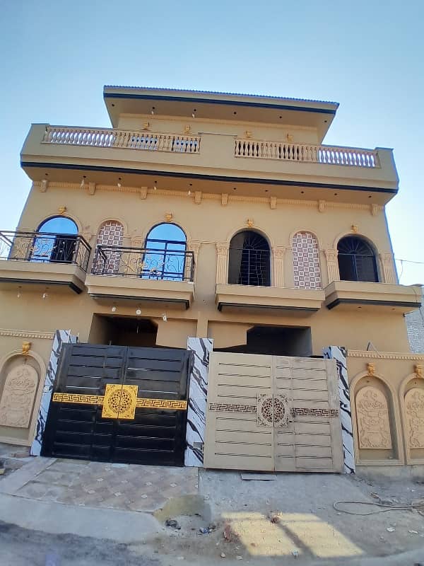 3.5 Marla Brand New Double storey house for sale in Al Ahmad garden housing society 1