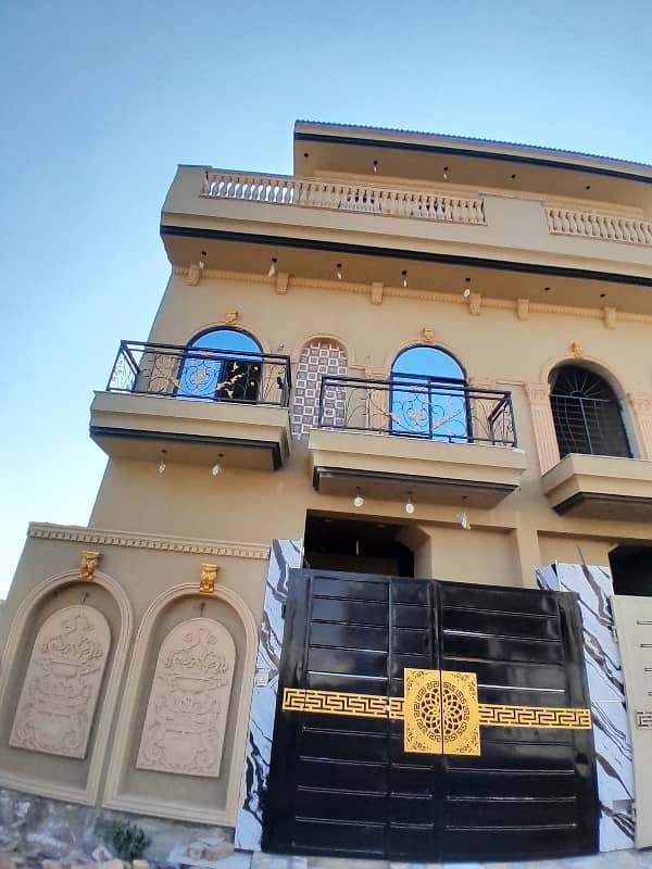 3.5 Marla Brand New Double storey house for sale in Al Ahmad garden housing society 2