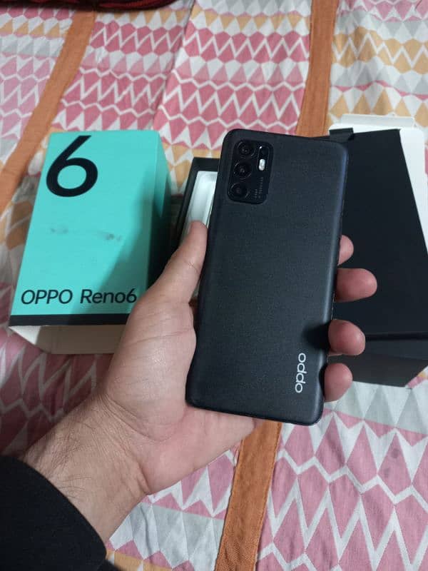 Oppo Reno 6 panel Change Orignal Shade wala panel ha With Box 0