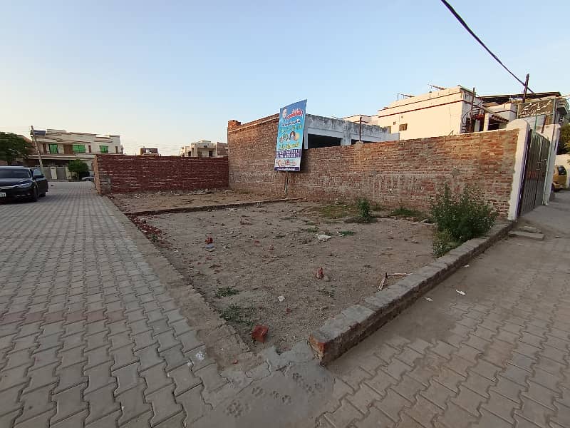 6 Marla Residential Plot Available For Sale In New Shadman Colony, City Gujrat 1