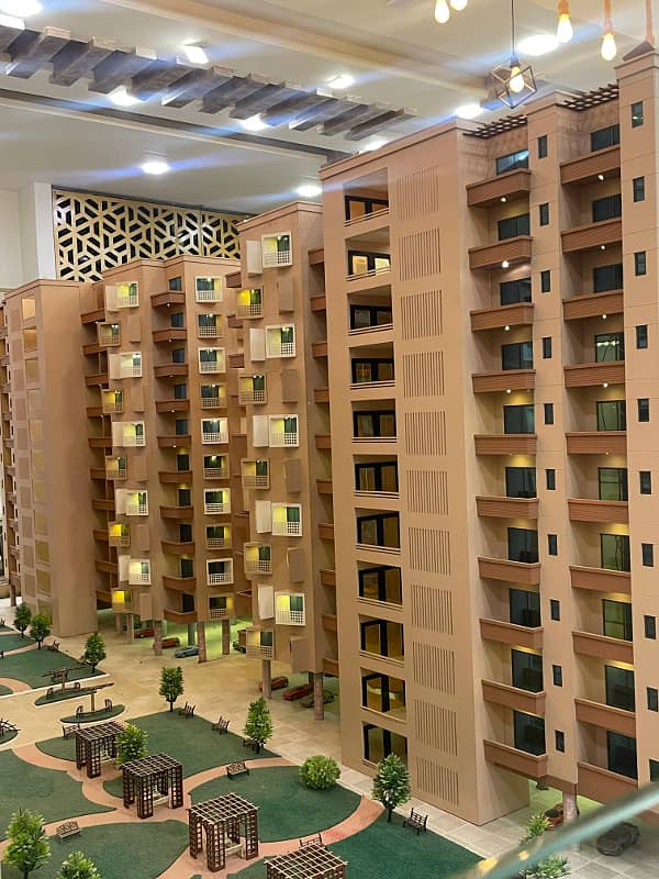 Prime Location SCHEME 33 APPARTMENT AVAILABLE ON EASY INSTALLMENT For Sale In The Perfect Location Of Al-Rauf Gold Raas 1