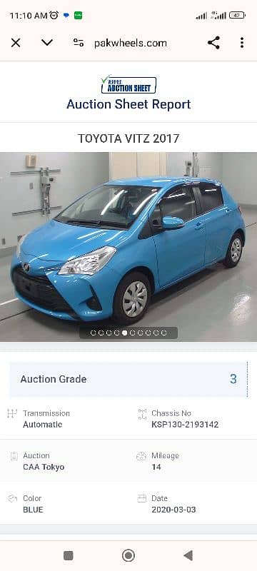 Toyota Vitz 2017 10