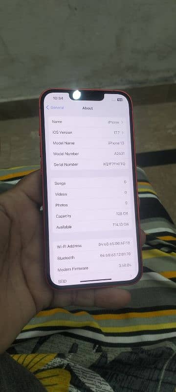 I phone 13 (128gb) non pta 6