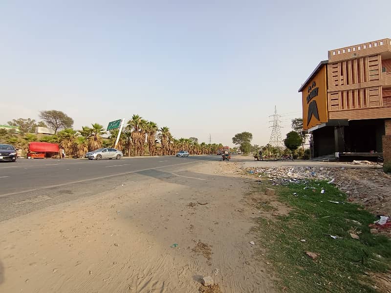 1.5 Marla Commercial Plot Available For Sale Near Service  Morh  Grand Trunk Road Gujrat 9