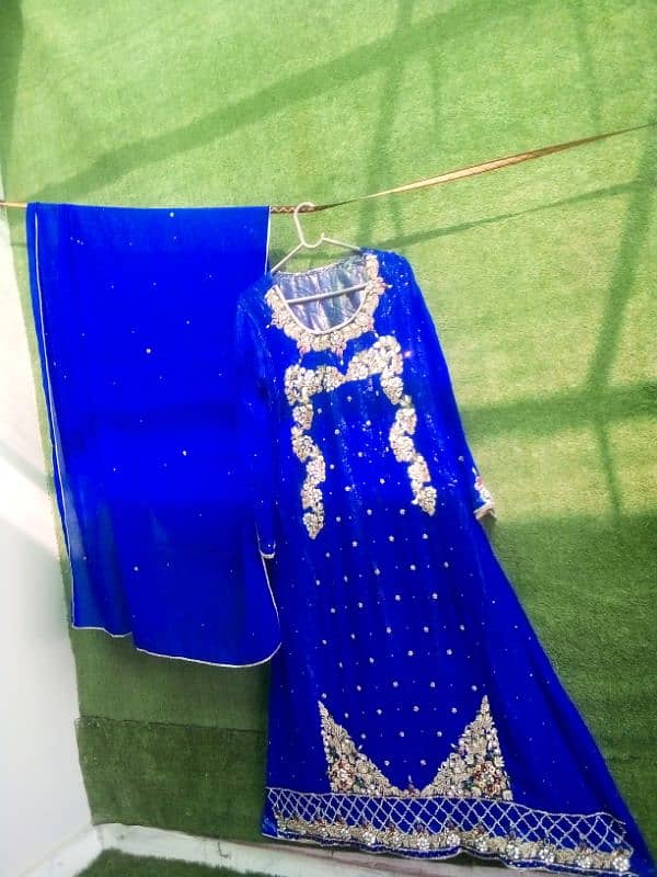 HANDWORK DRESS AND DUPATTA 1