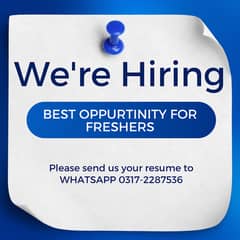 HIRING FEMALE STAFF 0317 2287536