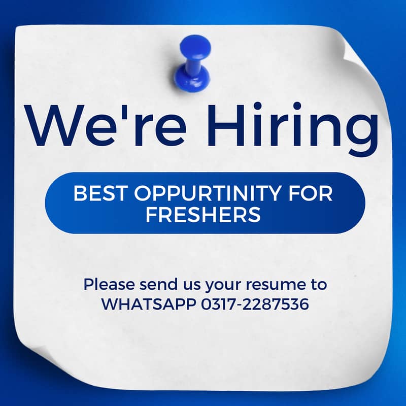 HIRING FEMALE STAFF 0317 2287536 0