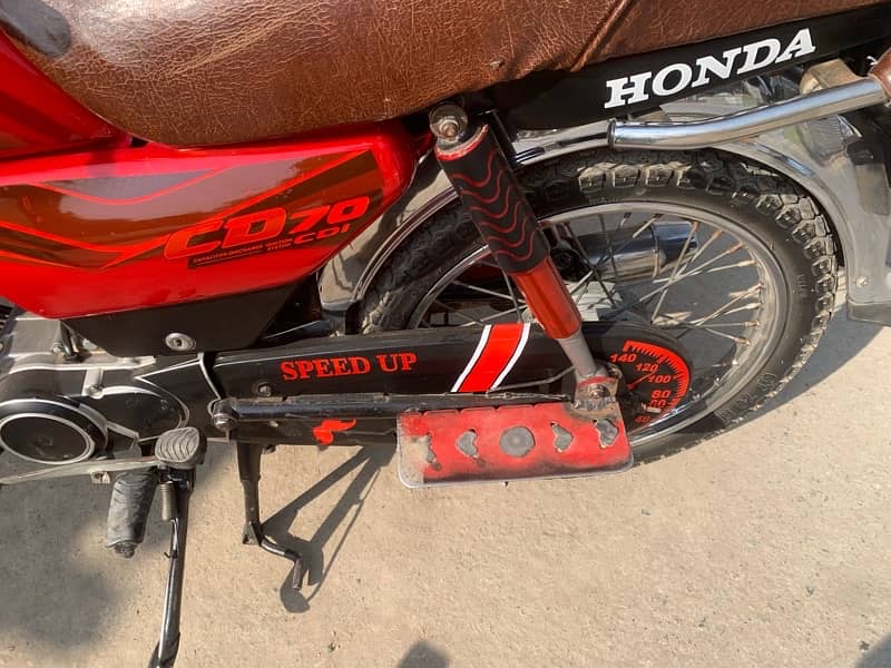 honda cd70 2018 model registerd vehari all ok 1