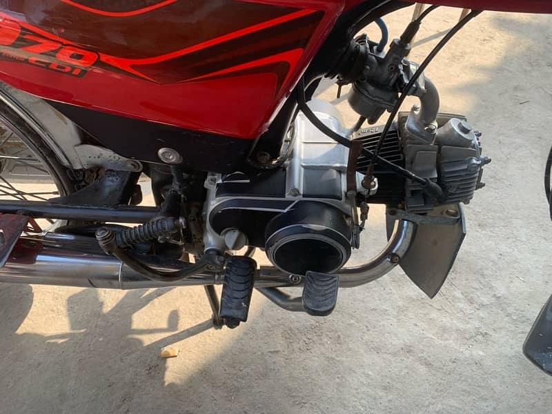 honda cd70 2018 model registerd vehari all ok 3