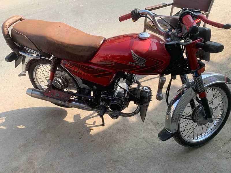 honda cd70 2018 model registerd vehari all ok 5