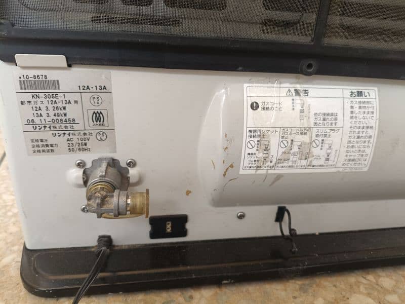 Rinnai gas heater 3.2 kw vip condition 4