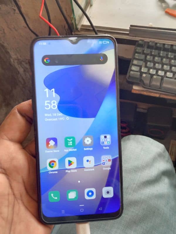 Oppo a 16 6128 vivo y93s 6/128 lush condition 5