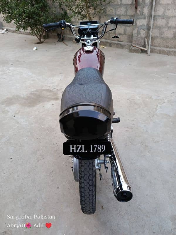 I want to sale my bike Honda 125 8