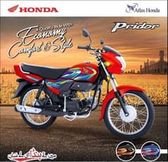 Honda Pridor 100cc Latest Model 2024