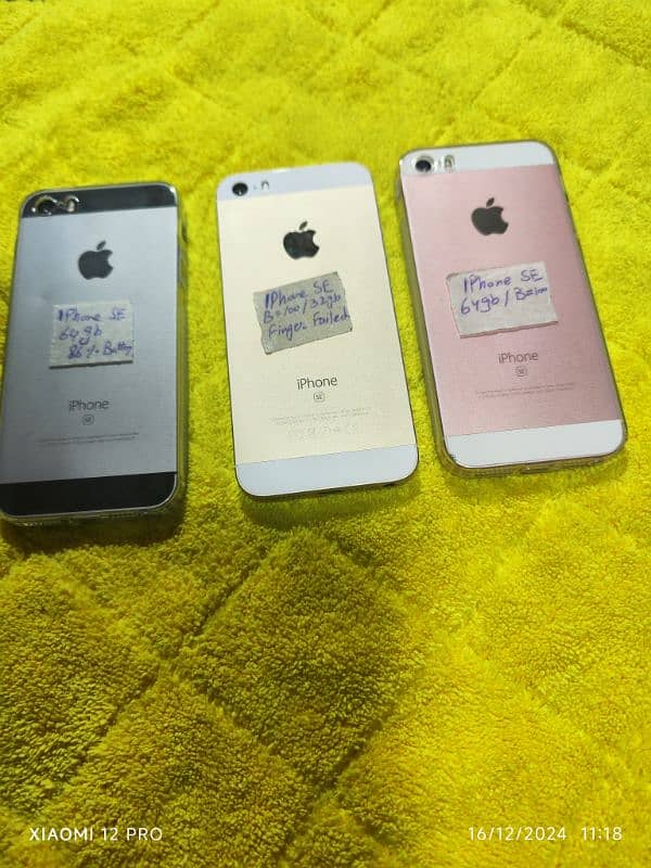 Iphone SE (2016) 32gb, 64gb Non PTA without sim 3