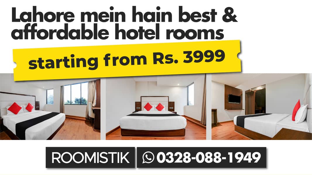 Best Hotel Rooms for Couples & Families in Lahore 0