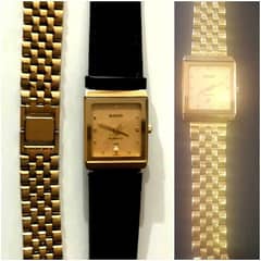 Rado gold plated