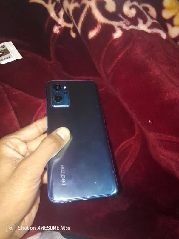 Realme 91 mobile with box 1