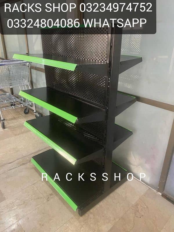 New/ Used Store Rack/ wall rack/ Shopping trolleys/ baskets/ counter 5