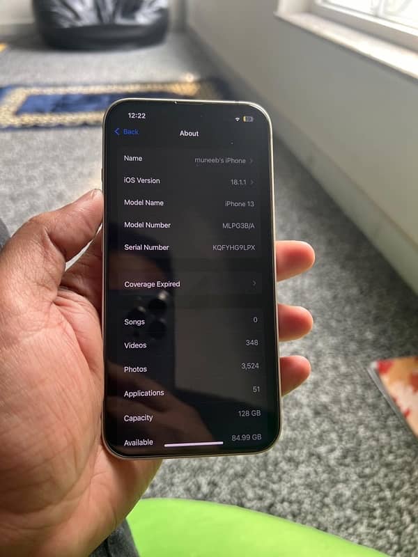 Iphone 13 128GB 9.5/10 Non PTA 0