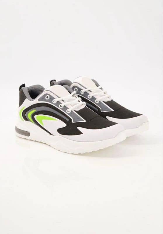 Men's casual sneakers in synthetic leather 1 pcs 2