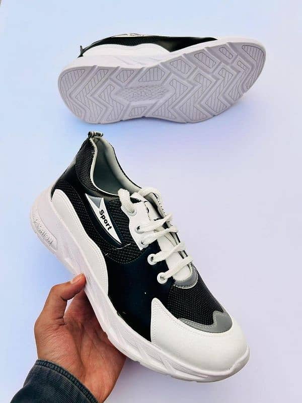 Men's casual sneakers in synthetic leather 1 pcs 10