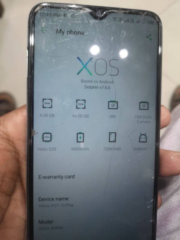 infinix Hot 10 play 4gb 64gb 1