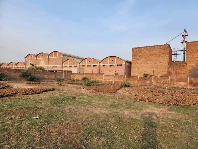 23 KANAL AREA RICE MILL & 11 KANAL OPEN PLOT ON MAIN ROAD FOR SALE 1