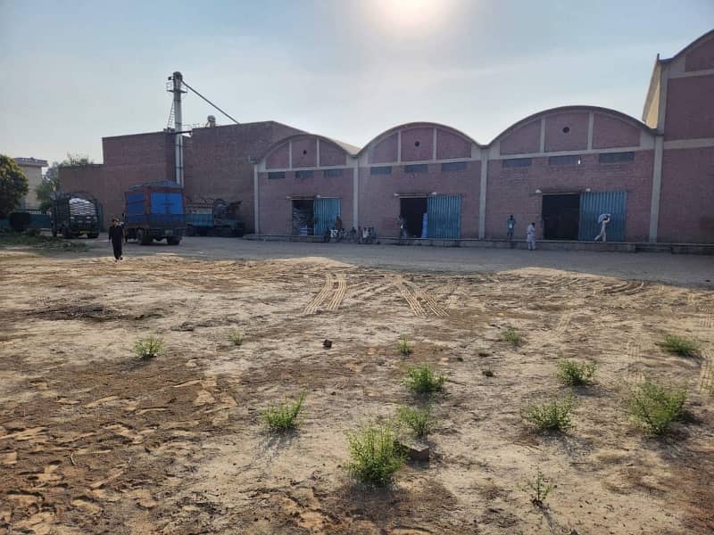 23 KANAL AREA RICE MILL & 11 KANAL OPEN PLOT ON MAIN ROAD FOR SALE 3