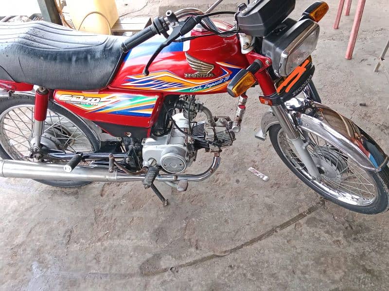 2020 model 70cc fresh bike 1