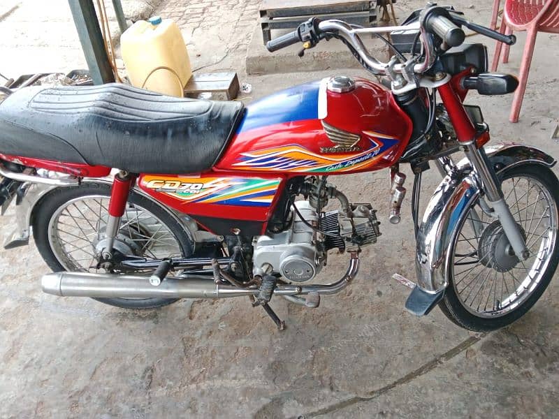 2020 model 70cc fresh bike 2