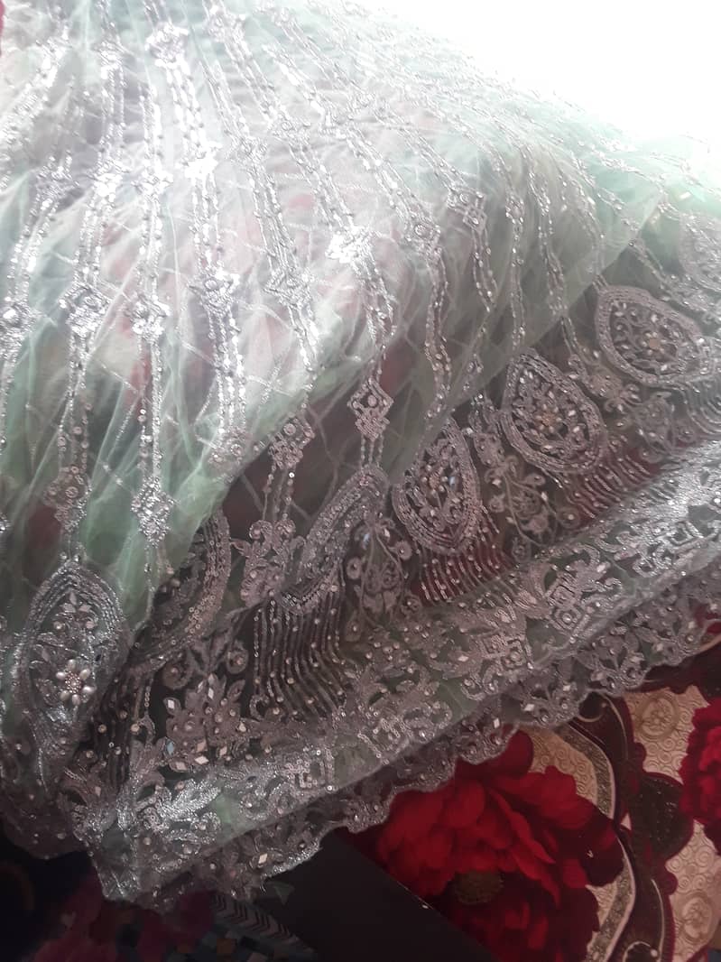 See green maxi for weding function or party wear 1