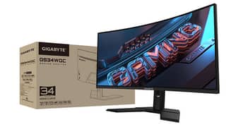 Gigabyte G34WQC 34 Inch ultra wide 144Hz