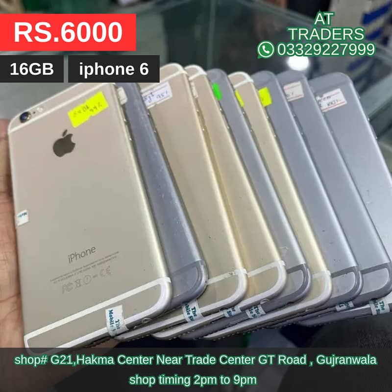 iphone 6 (non Pta) 10/10 100% Orignal Best For Whatsapp & Wifi 0