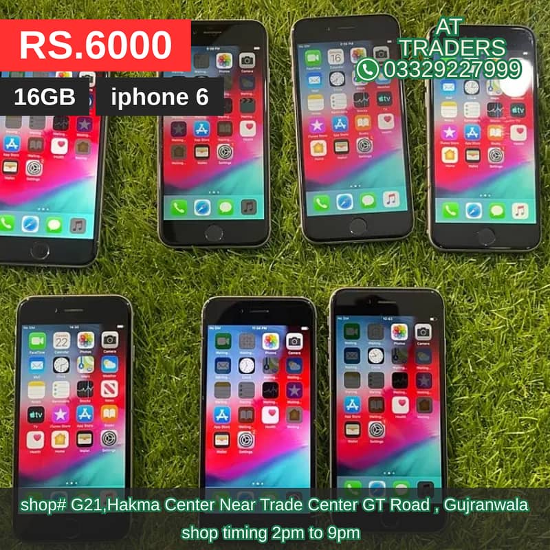 iphone 6 (non Pta) 10/10 100% Orignal Best For Whatsapp & Wifi 4