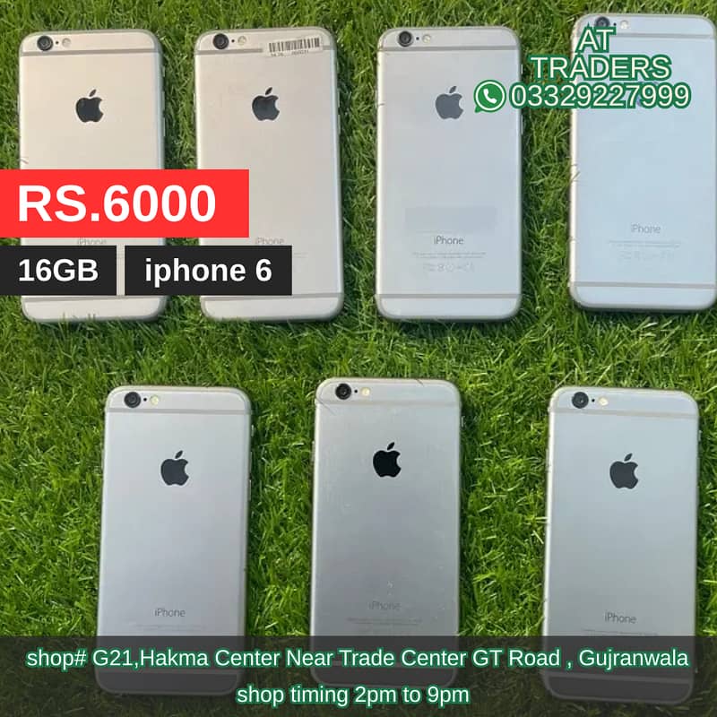 iphone 6 (non Pta) 10/10 100% Orignal Best For Whatsapp & Wifi 5