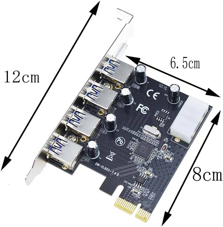 PCI-E Multi i/o Controller Card Usb 1