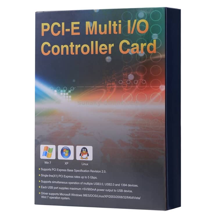 PCI-E Multi i/o Controller Card Usb 5