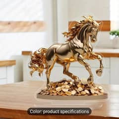 Golden Horse decor