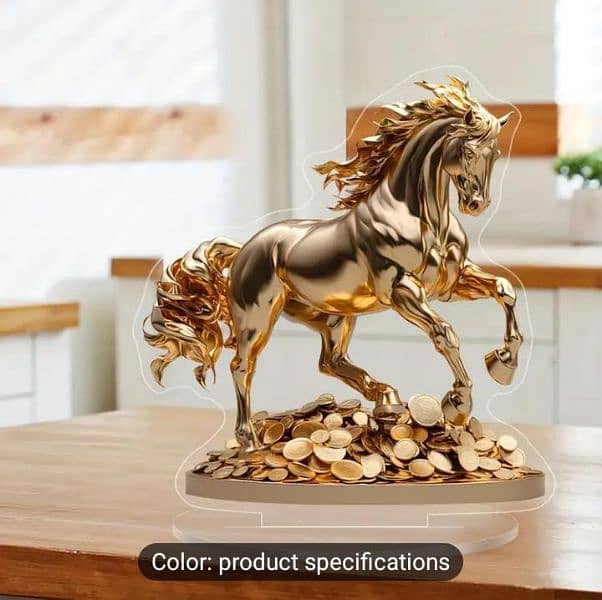 Golden Horse decor 0