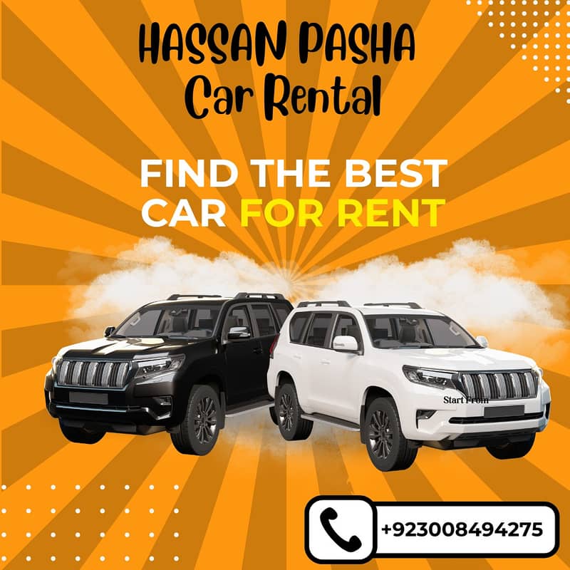 Rent a car in lahore/Prado/without driver/GLI/COROLLA/Land CRUISER 0