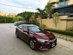 HONDA CIVIC (X) VTI OREAL PROSMATIC(UG) 2018 (B2B) ORIGINAL MAROON CLR