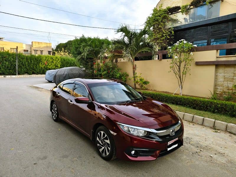 HONDA CIVIC (X) VTI OREAL PROSMATIC(UG) 2018 (B2B) ORIGINAL MAROON CLR 0