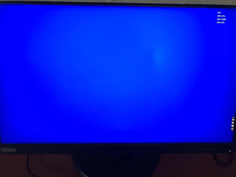 Lenovo s22e 75Hz monitor with hydraulic stand 5